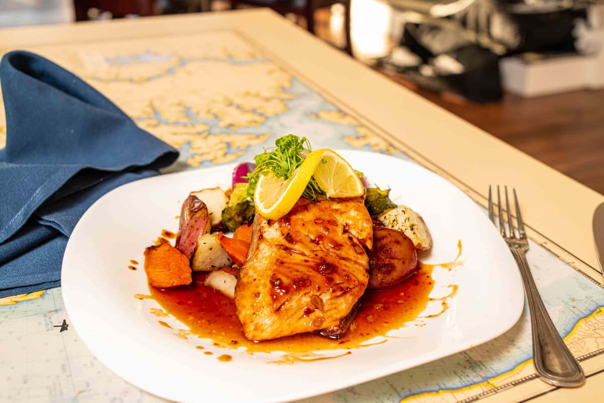 Maui Grilled Salmon