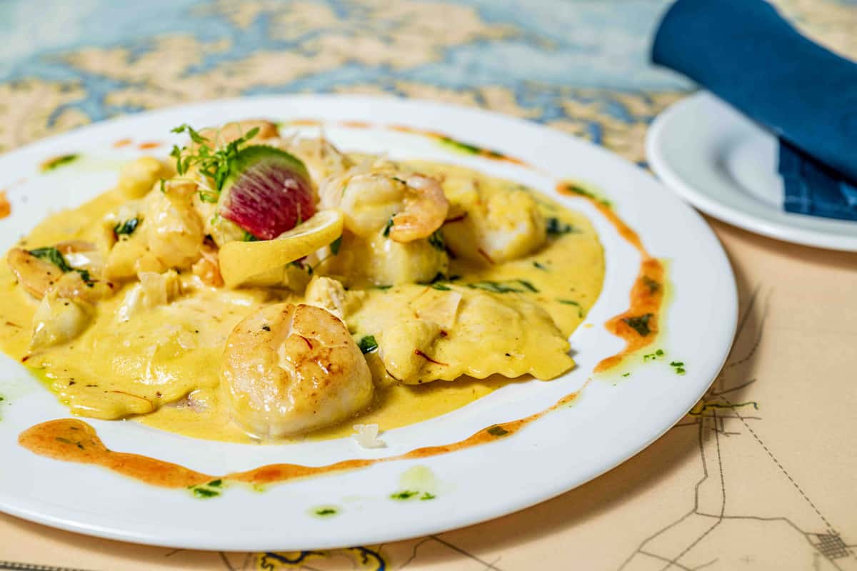 Seafood Ravioli