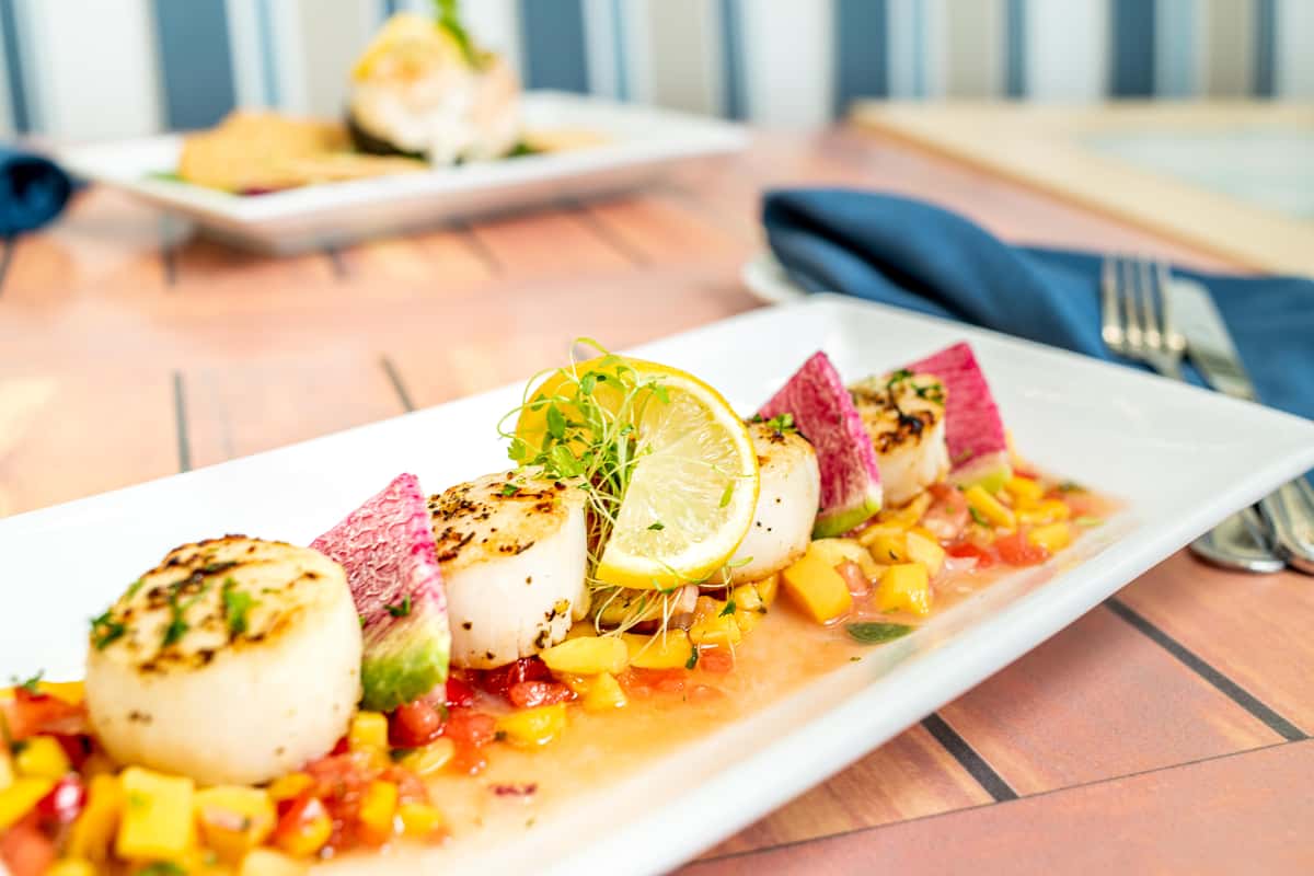 Key West Seared Scallops