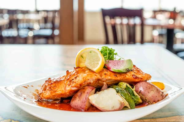 Glazed Salmon*